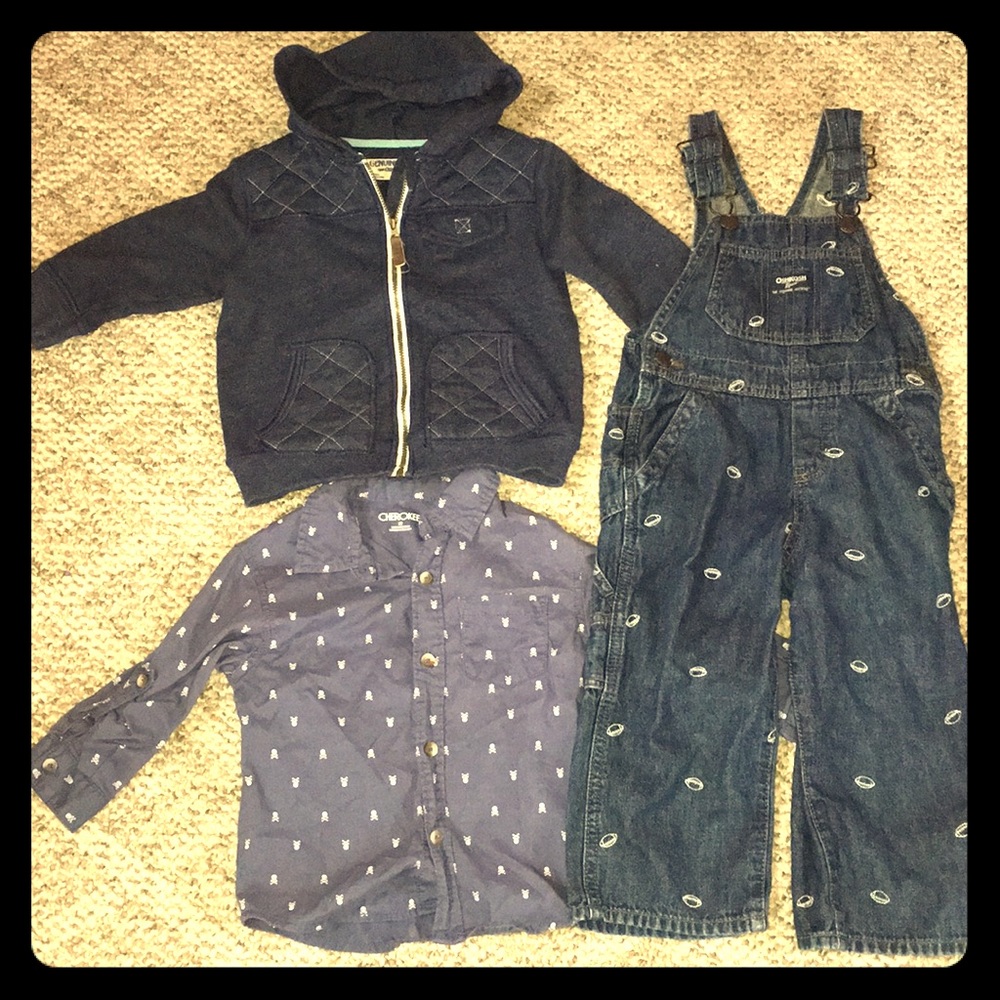 Lot of 2T clothing.